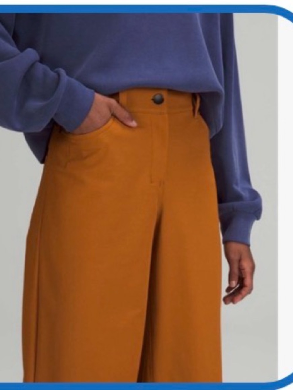 Lululemon City Sleek 5
Pocket Wide Leg Pant